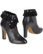 Moschino Cheap & Chic Ankle Boots - Lyst