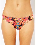 Asos Asos Jungle Print Hipster Bikini Pant - Lyst