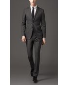 Burberry Modern Fit Virgin Wool Microcheck Suit - Lyst