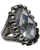 Femme Metale Jewelry Circle Of Skulls Ring - Lyst