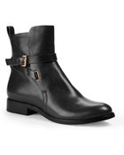 Michael Kors Amaya Leather Ankle Boot - Lyst