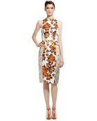 Suno Fitted Side Peplum Dress - Lyst