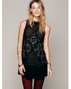 Free People Fp One Angel Lace Dress - Lyst