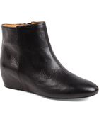 Nine West Metalina Leather Wedge Ankle Boots - Lyst