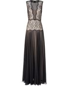 Paul Smith Black Label Lace Maxi Dress - Lyst