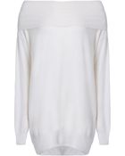 Stella McCartney Off The Shoulder Jumper - Lyst