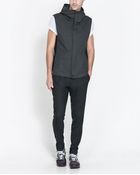 Zara Waistcoat with Hood - Lyst