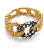 Alexis Bittar Chain Link Ring - Lyst