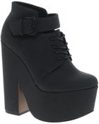 Asos Arcade Cut Out Ankle Boots - Lyst