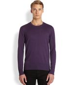 Burberry Brit Jarvis Cashmere Cotton Sweater - Lyst