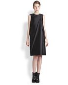Jil Sander Pleat Dress - Lyst