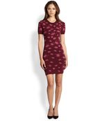 McQ by Alexander McQueen Bug Jacquard Dress - Lyst