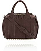 Alexander Wang Rockie in Tumbled Raisin with Pale Gold - Lyst