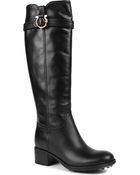 Ferragamo Robespierr Leather Knee-high Boots - Lyst