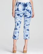 Nydj Tie Dye Audrey Ankle Jeans - Lyst