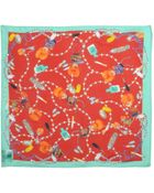 DSquared² Square Scarf - Lyst