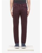 Rag & Bone Slim Straight Cotton Pants - Lyst