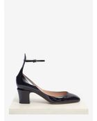 Valentino Strapped Patent leather Pumps - Lyst