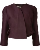 Mugler Cropped Jacket - Lyst