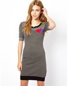 Sugarhill Striped Jumper Dress - Lyst