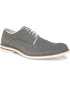 Armani Jeans Suede Oxfords - Lyst