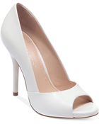 BCBGeneration Izzies Peep-toe Pumps - Lyst