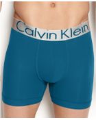 Calvin Klein Steel Microfiber Boxer Brief - Lyst