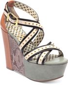 Jessica Simpson Georg Platform Wedge Sandals - Lyst