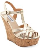 Steve Madden Wildness Platform Wedges - Lyst