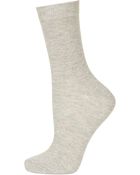 Topshop Grey Fluro Nep Ankle Socks - Lyst