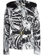 Emilio Pucci Singapore Print Quilted Jacket - Lyst