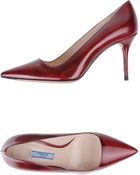 Prada Closedtoe Slipons - Lyst
