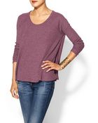 Free People Rockabilly Raglan Thermal - Lyst