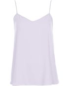 Topshop Strappy V-Neck Cami - Lyst