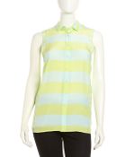 Jeunesse Edith Sleeveless Strip Top - Lyst