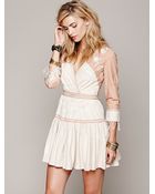 Free People Fp New Romantics Lovers Lane Ikat Dress - Lyst