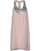 Almost Famous Short Dress - Lyst