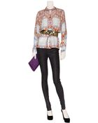 Matthew Williamson Khaki Wide Beaded Belt - Lyst