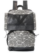 Christopher Raeburn Lace-print Wool Rucksack - Lyst