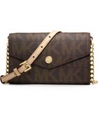 Michael Kors Michael Logoprint Iphone 5 Crossbody - Lyst