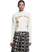 Suno Neck Sweater - Lyst