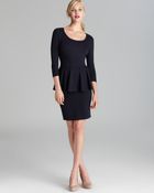 Alice + Olivia Alice Olivia Dress Amanda Slim Peplum - Lyst