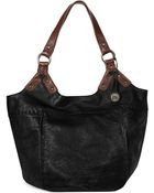 The Sak Indio Leather Large Tote - Lyst