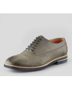 Maison Martin Margiela Brushed Leather Lace-up - Lyst