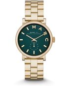 Marc By Marc Jacobs Gold Tone Stainless Steel Watch - Lyst