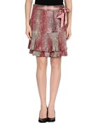 Matthew Williamson Knee Length Skirt - Lyst