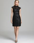 Sue Wong Dress Mandarin Collar - Lyst