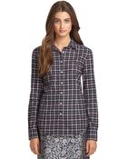 Brooks Brothers Plaid Flannel Shirt - Lyst