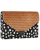 Loeffler Randall Lock Clutch - Lyst