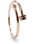 Mango Screws Metal Bracelet - Lyst